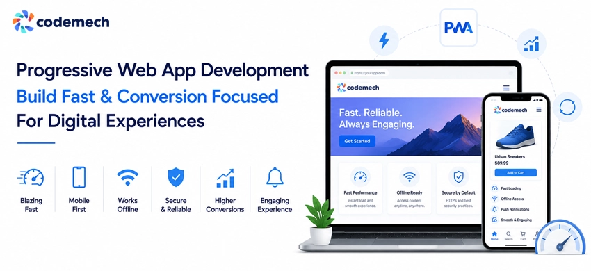 progressive web app development for digital growth