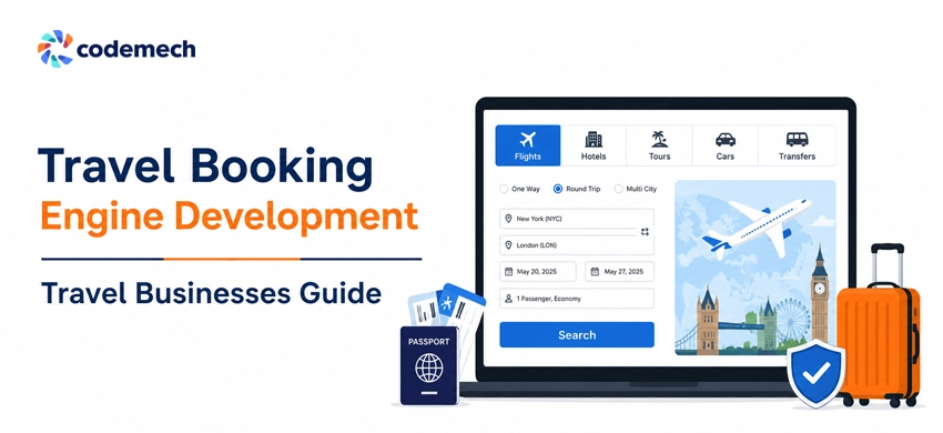travel booking engine development guide