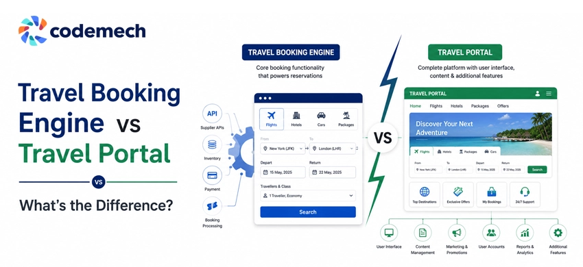 travel booking engine vs travel portal travel booking engine vs travel portal