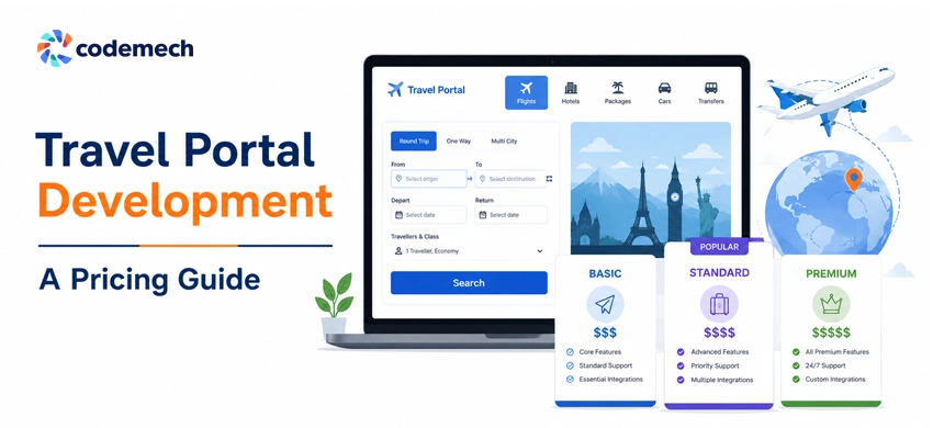 travel portal development pricing guide