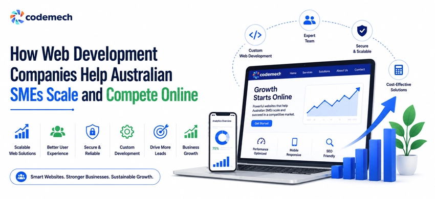 how web development companies help Australian SMEs